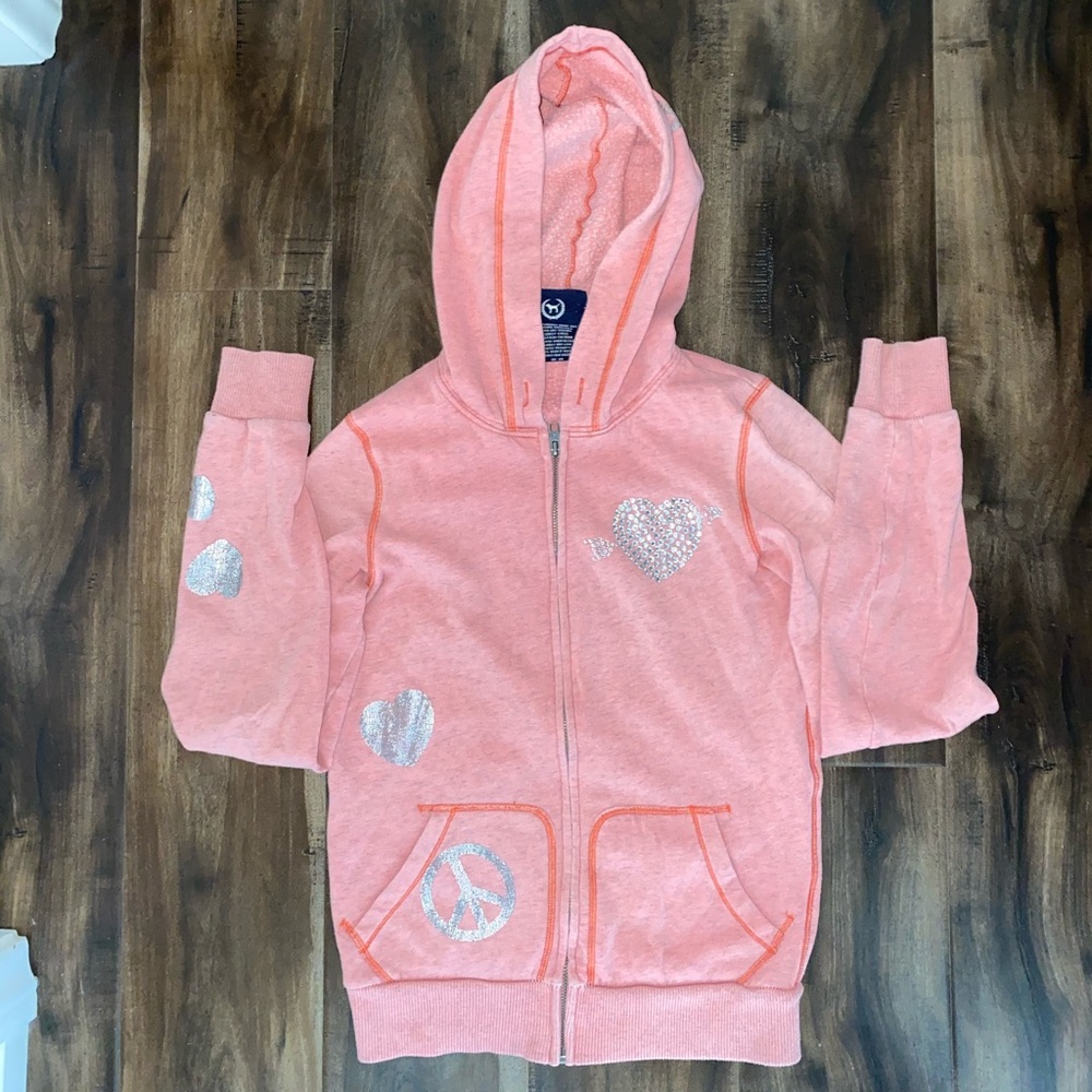PINK Victoria’s Secret bling zip up jacket xs